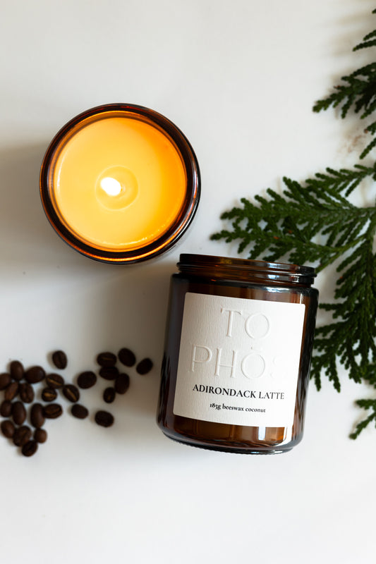 Adirondack Latte Beeswax Candle