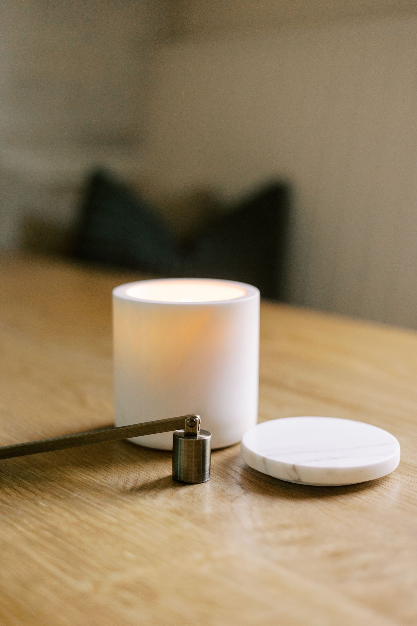 The Refillable Luxe Jar + Candle Set