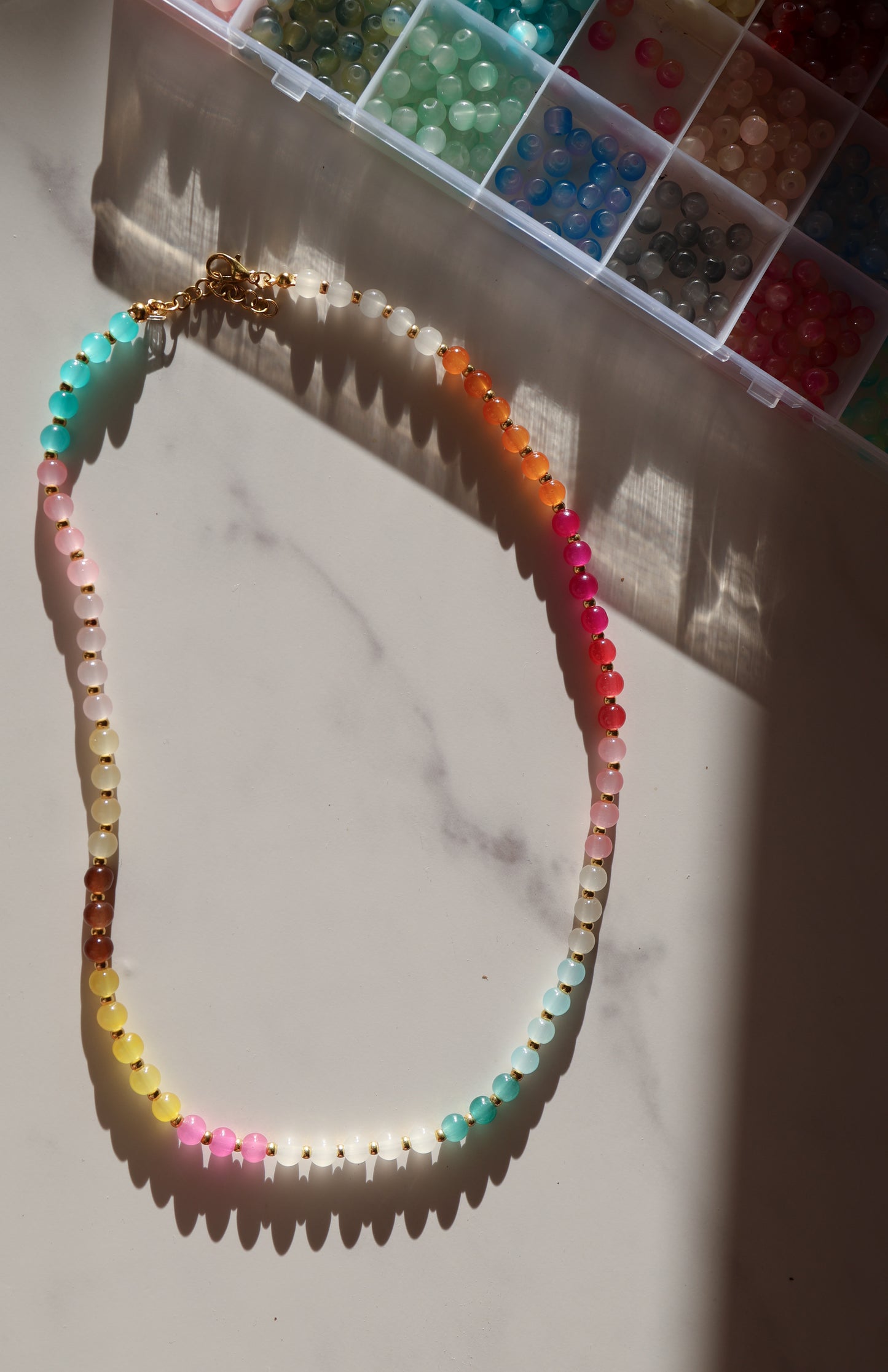 Joy Jewelry Glass Bead Necklace