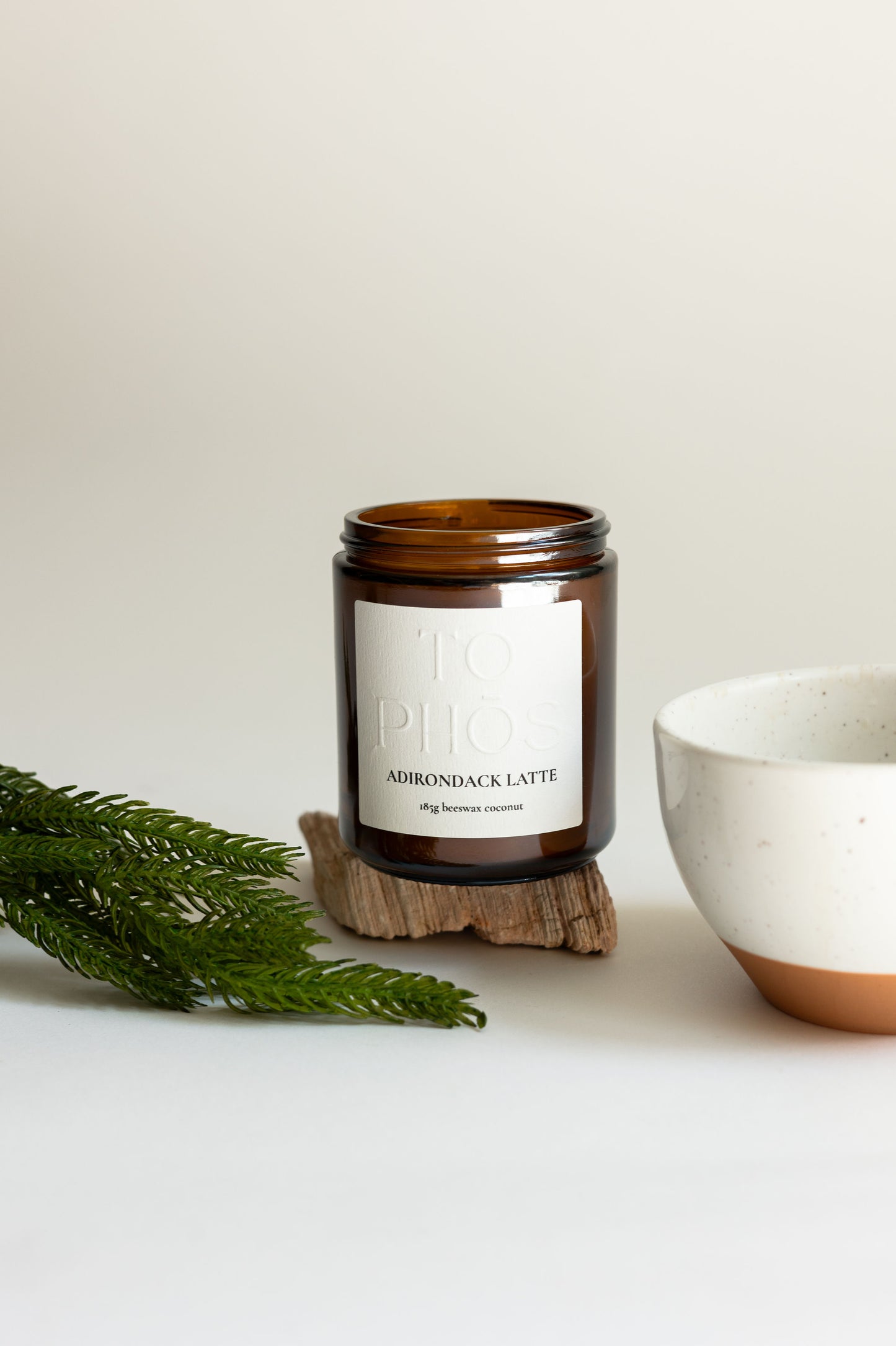 Adirondack Latte Beeswax Candle