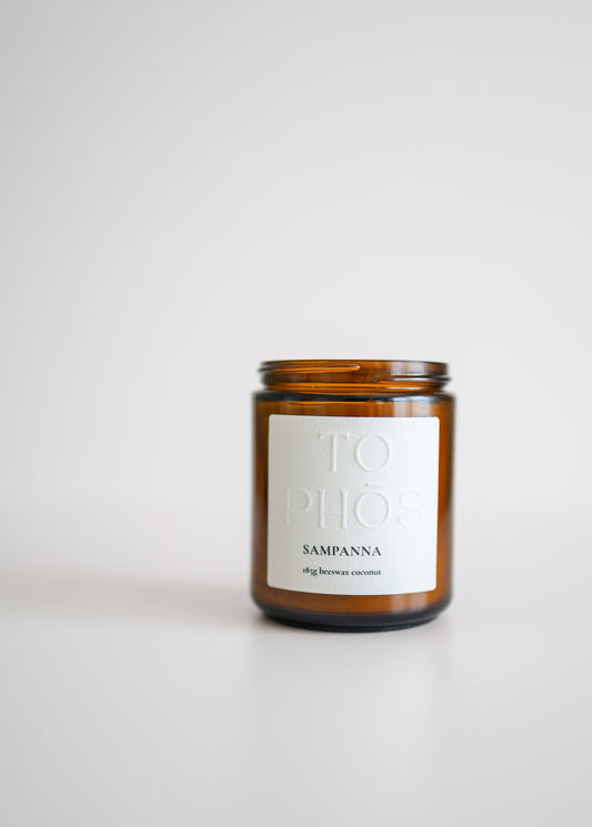 Sampanna Beeswax Candle- 127 Worldwide Collab