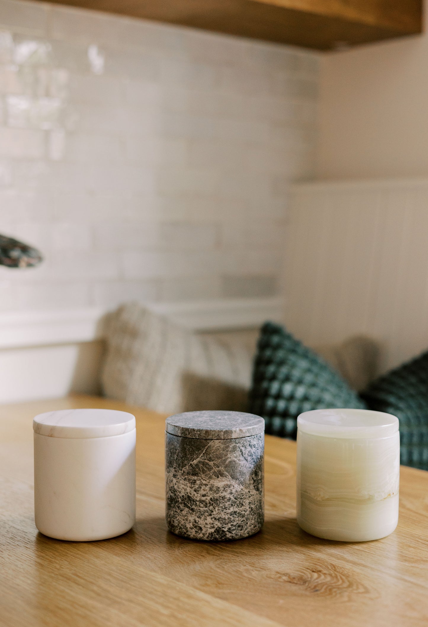 The Refillable Luxe Jar + Candle Set