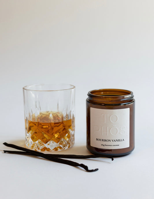Bourbon Vanilla Beeswax Candle