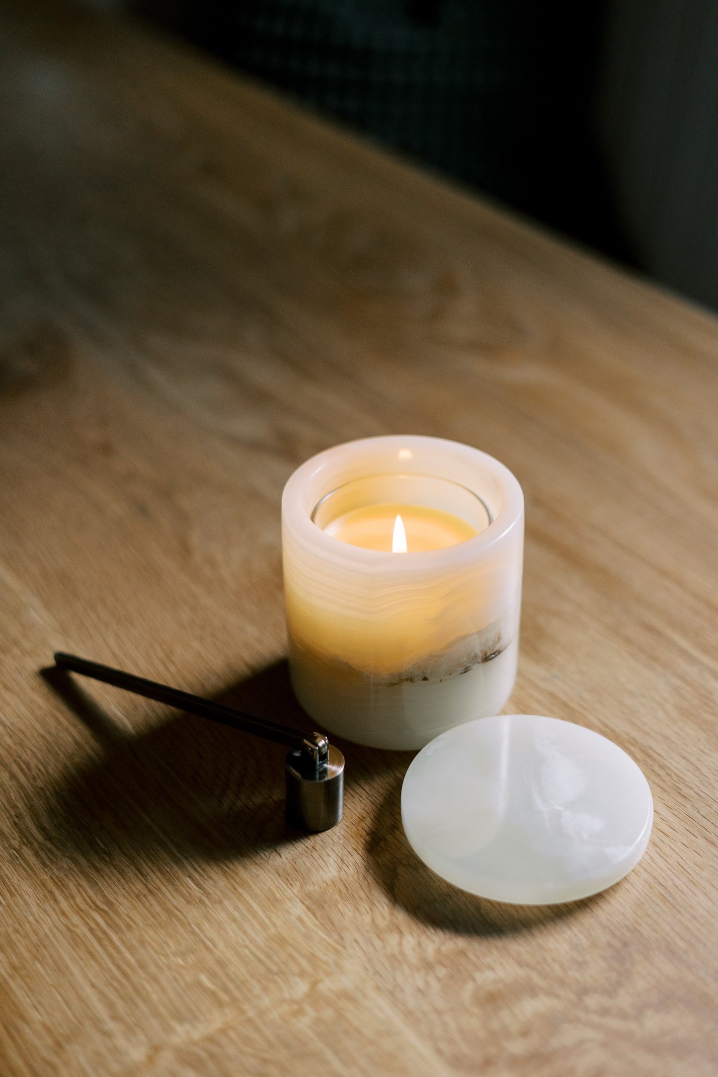 The Refillable Luxe Jar + Candle Set