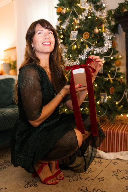 Father Christmas Beeswax Candle