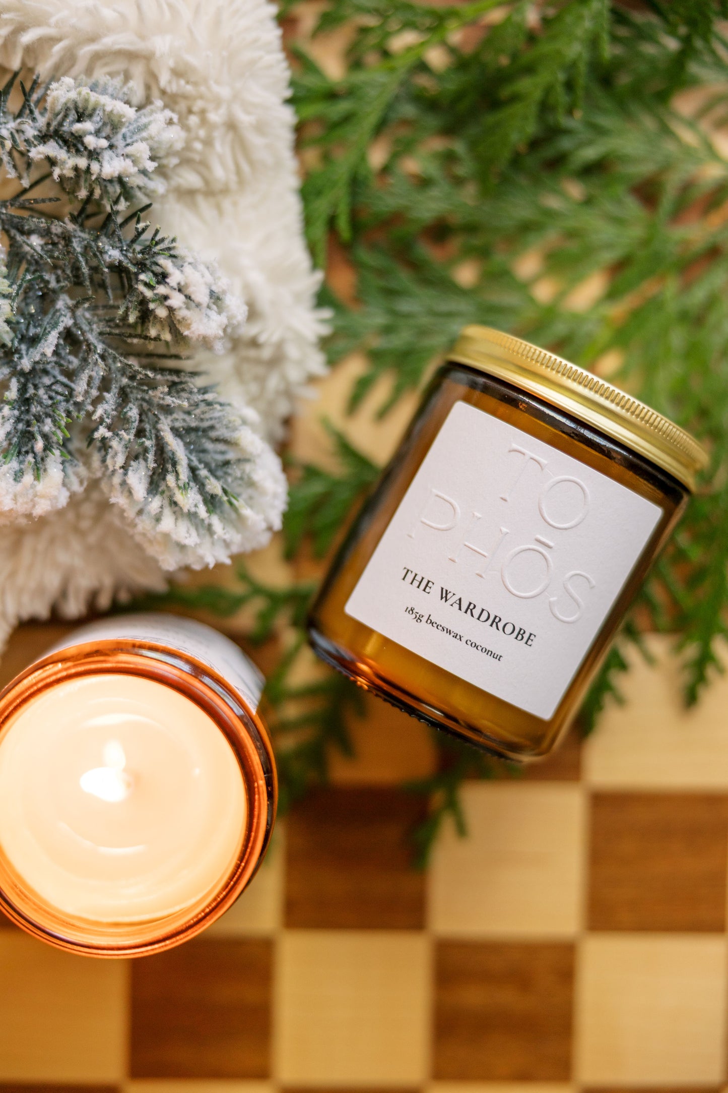 The Wardrobe Beeswax Candle