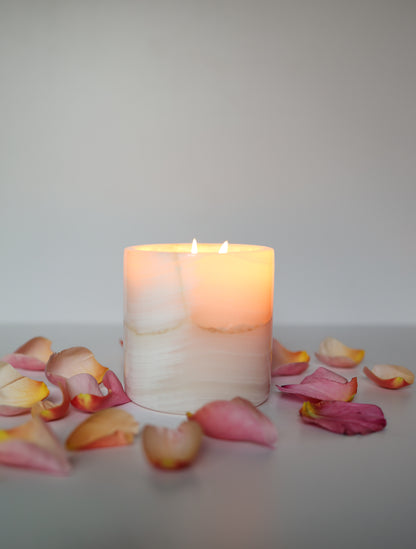 The Refillable Luxe Jar + Candle Set