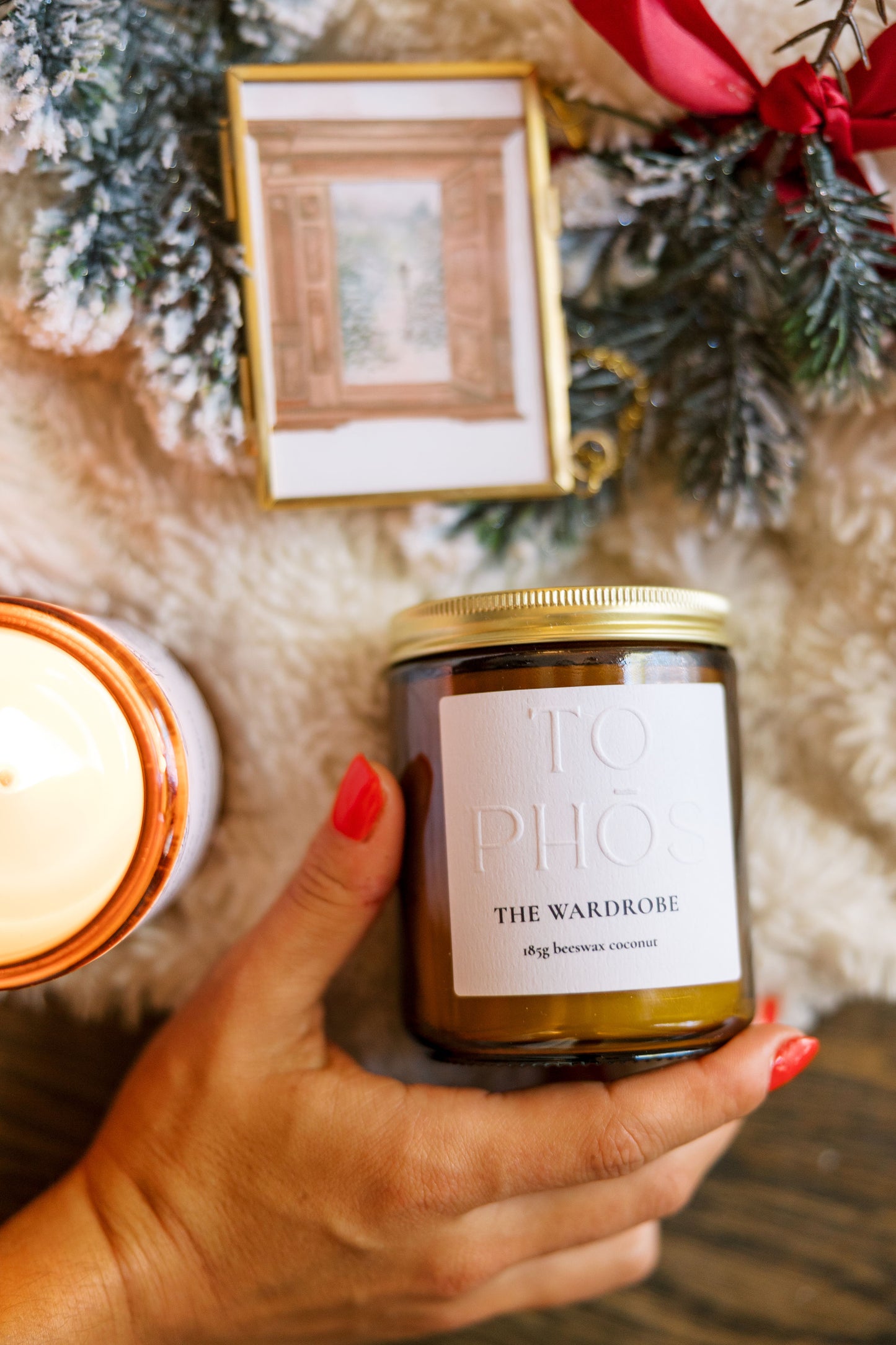 The Wardrobe Beeswax Candle
