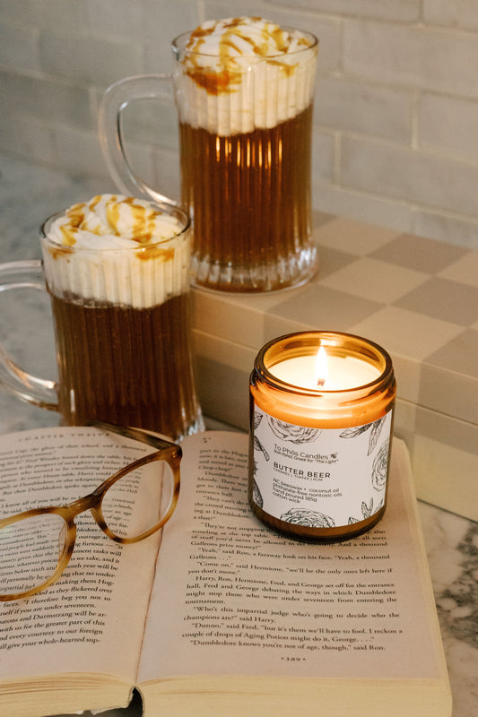 Butter Beer Beeswax Candle