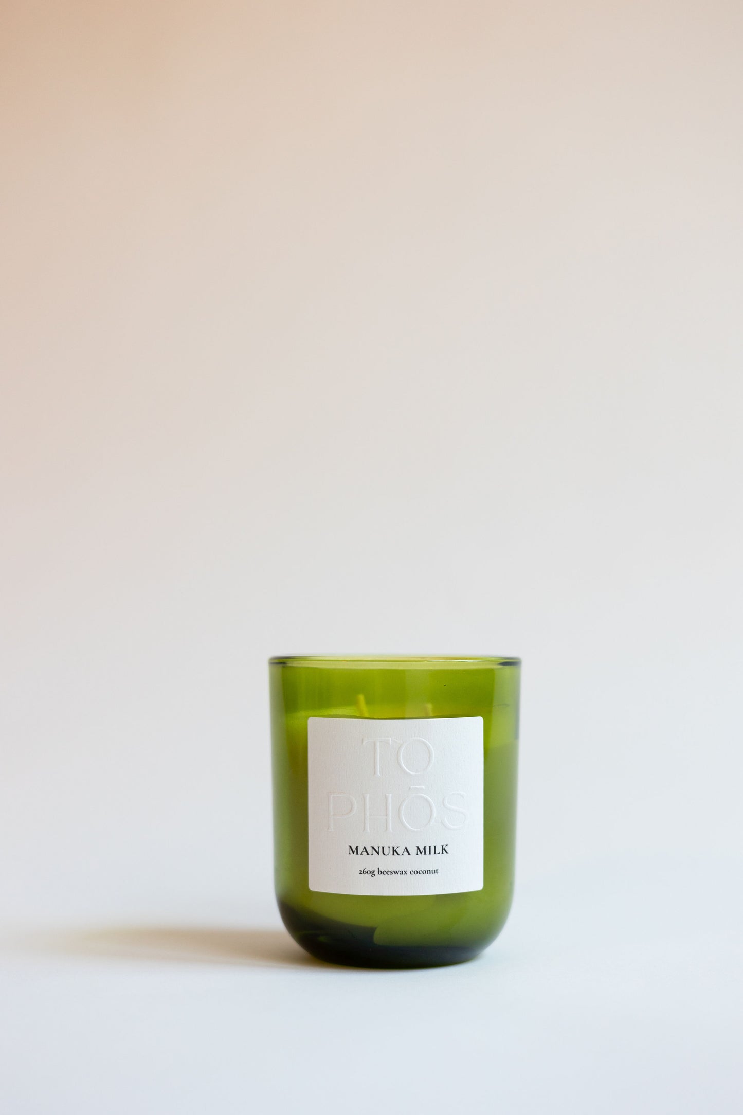 Manuka Milk Beeswax Candle