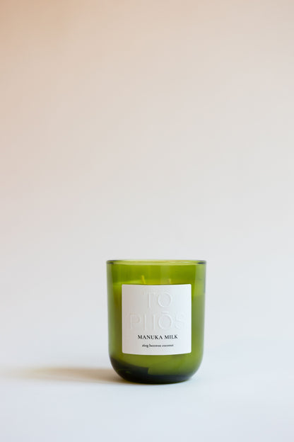 Manuka Milk Beeswax Candle