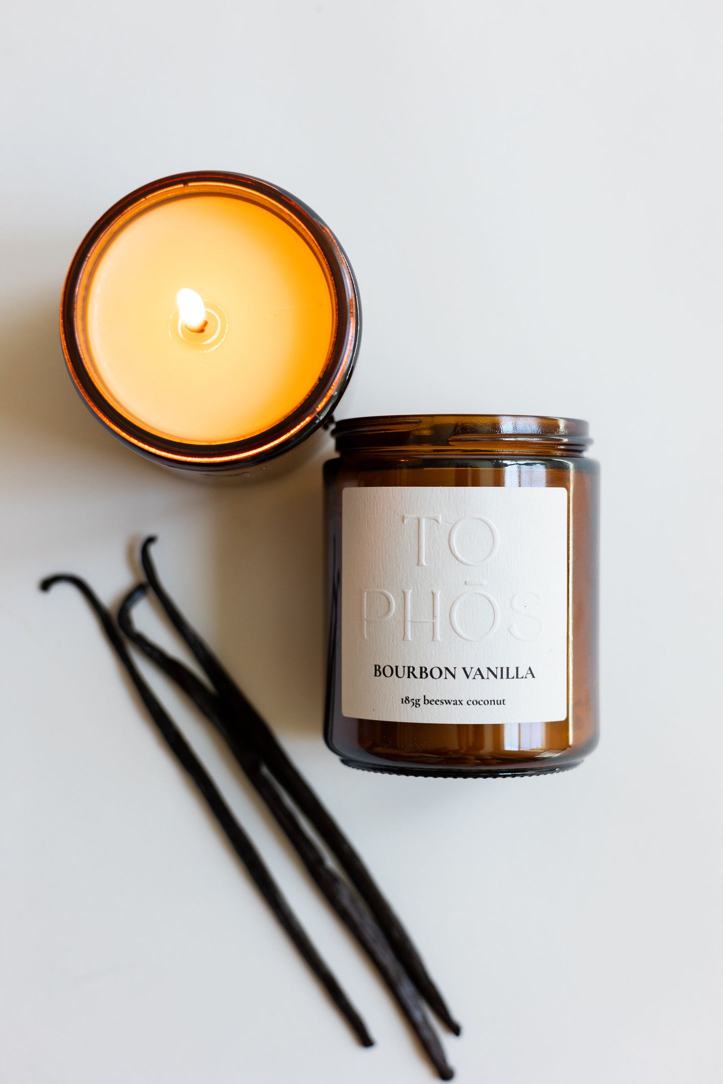 Bourbon Vanilla Beeswax Candle
