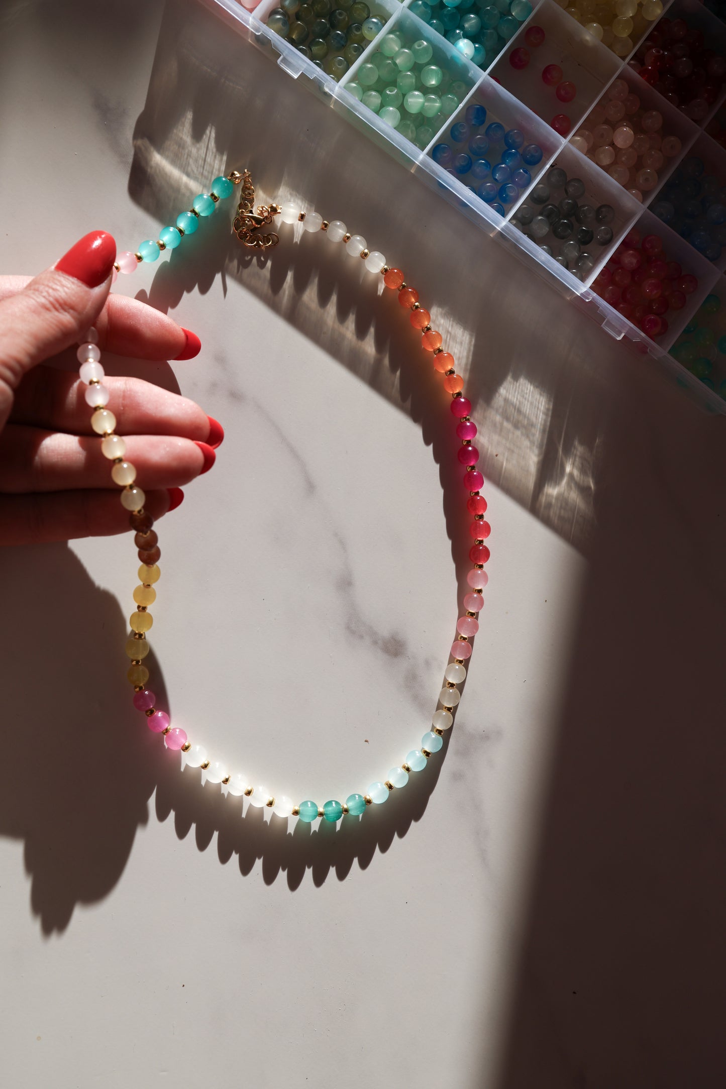 Joy Jewelry Glass Bead Necklace