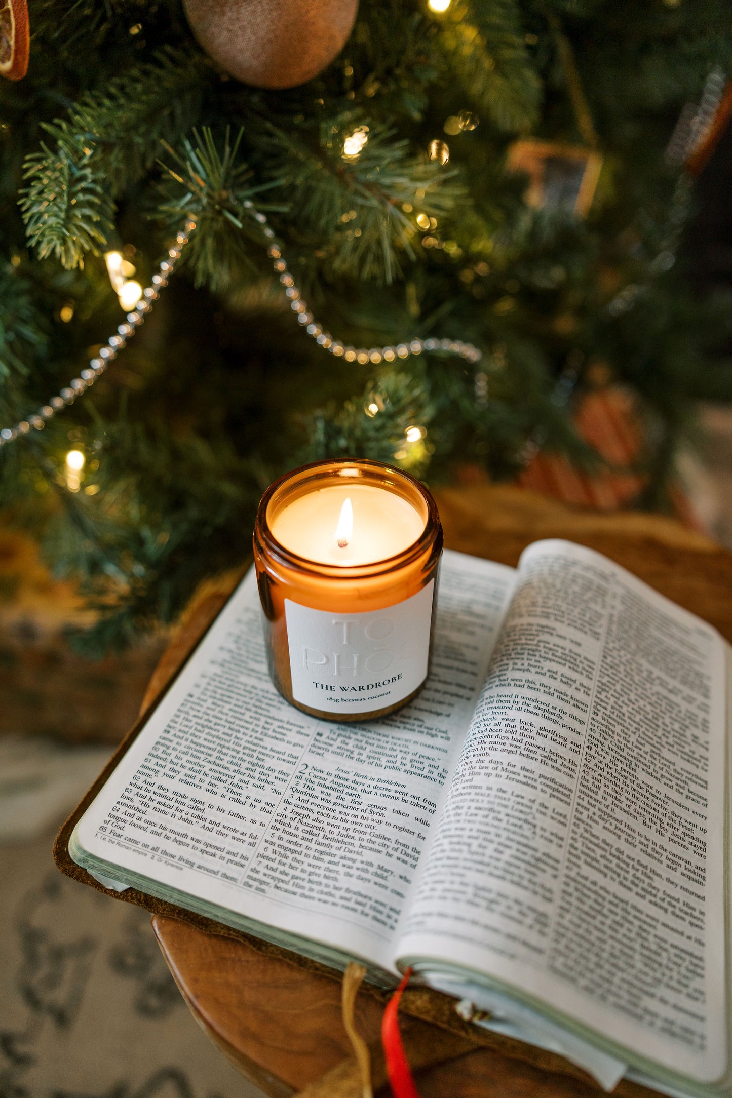 The Wardrobe Beeswax Candle